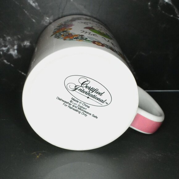Certified International Lori Siebert Easter Theme Mugs Ceramic Hot Drink Serving - Picture 10 of 11